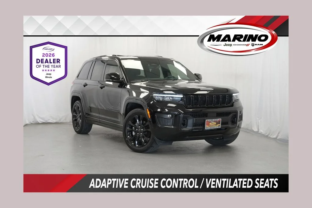 Used 2023 Black Jeep Overland image 1