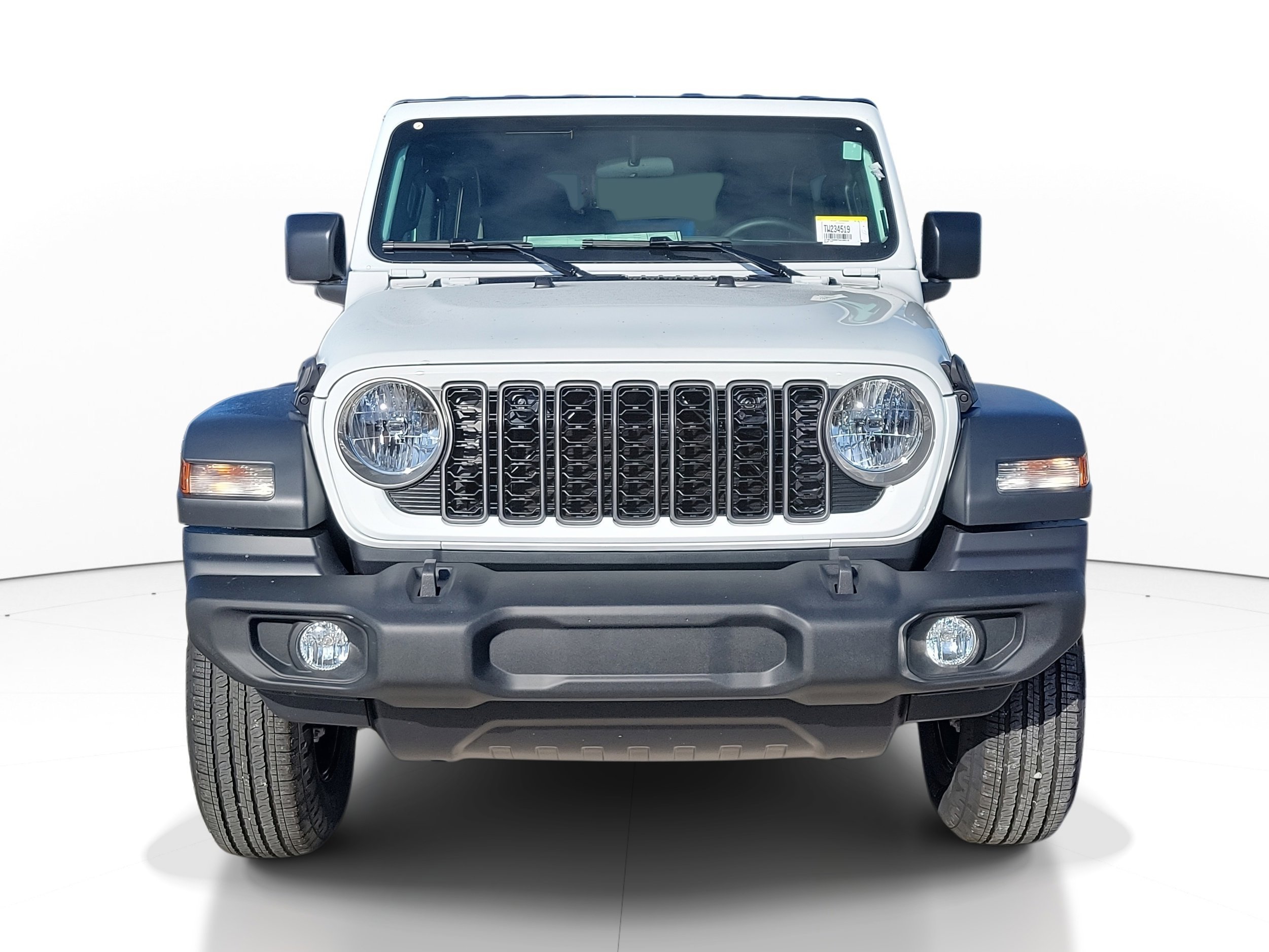 New 2026 Bright White Clear-Coat Exterior Paint Jeep Sport image 2