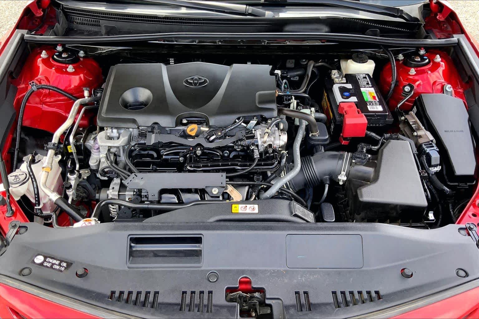 Used 2022 Supersonic Red Toyota SE image 31