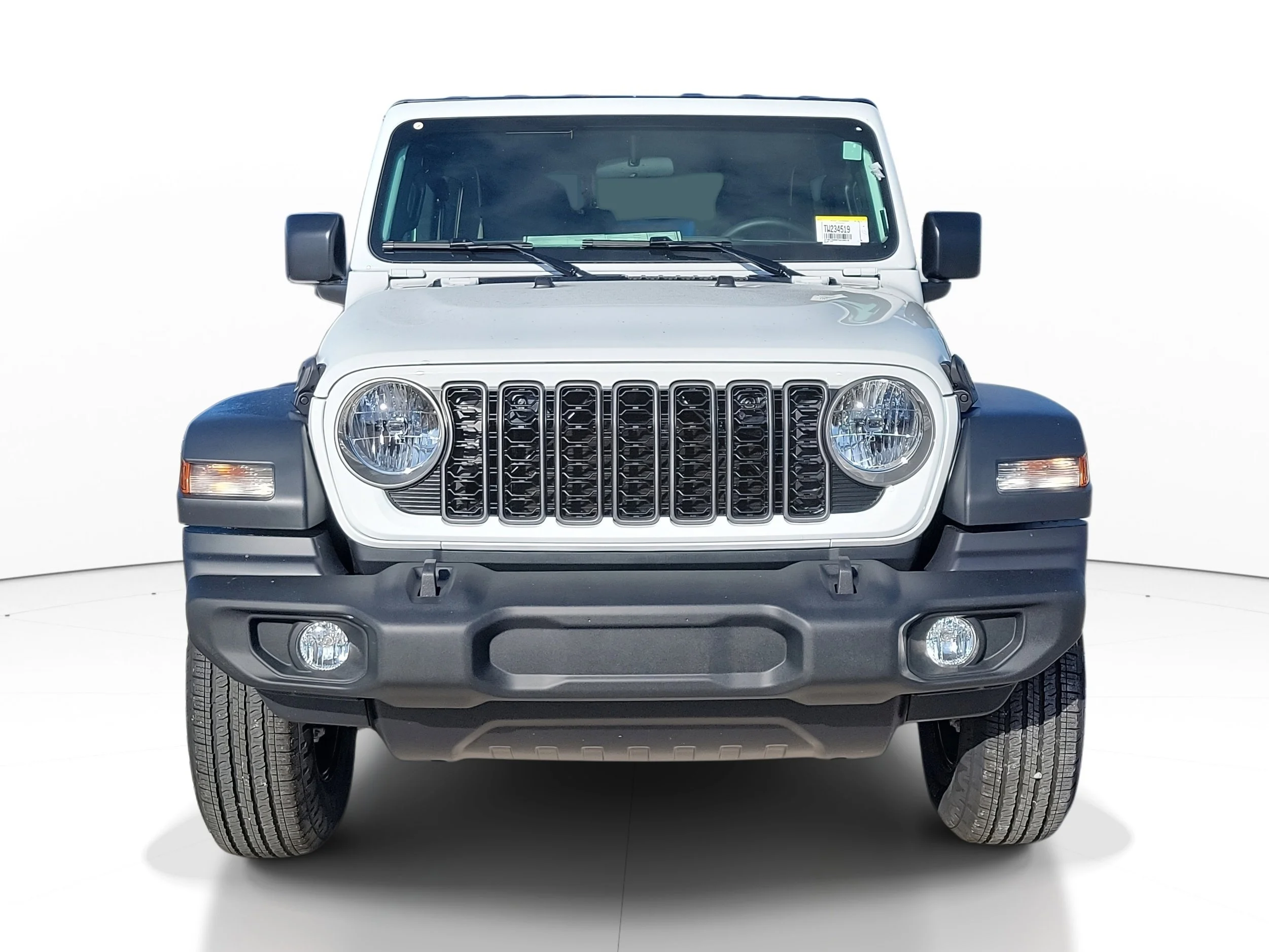 New 2026 Bright White Clearcoat Jeep Sport image 2