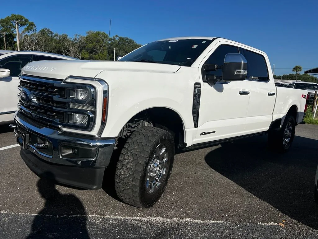 Certified Used 2024 White Ford King Ranch image 2