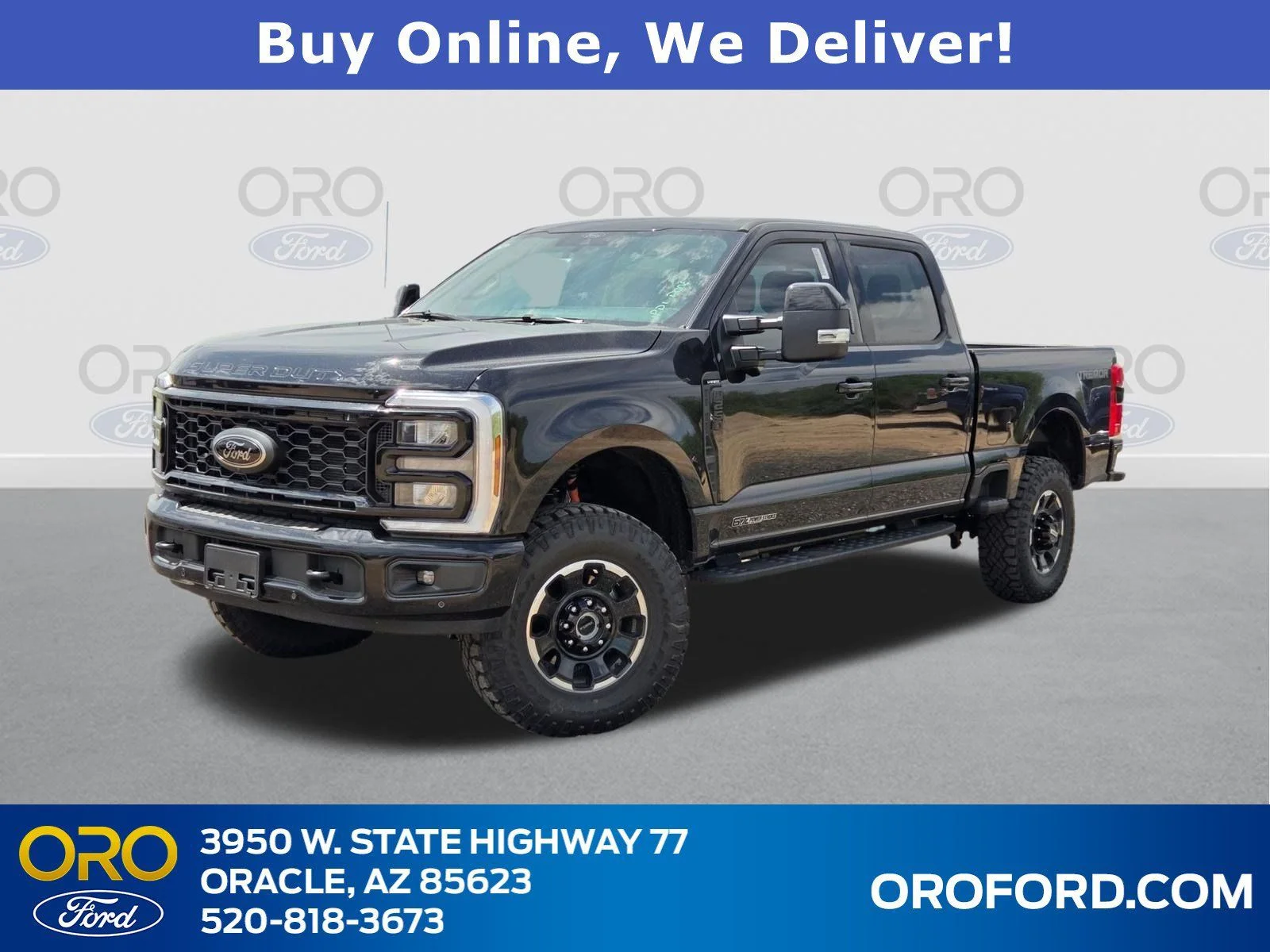 New 2026 Agate Black Metallic Ford F-250® Lariat® image 1