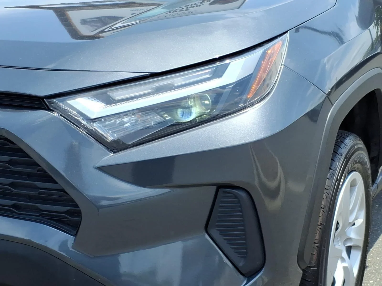 Used 2024 Magnetic Gray Metallic Toyota LE image 12