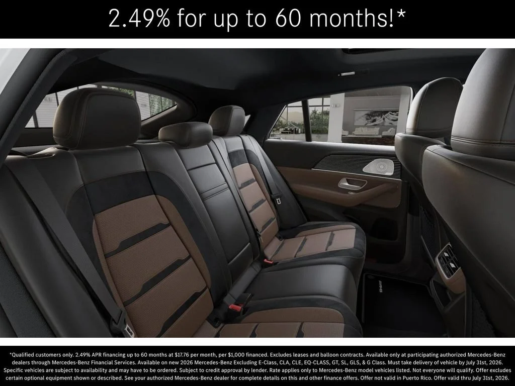 New 2026 MANUFAKTUR Moonlight White Metallic Mercedes-Benz AMG® GLE 53 4MATIC+ Coupe image 47