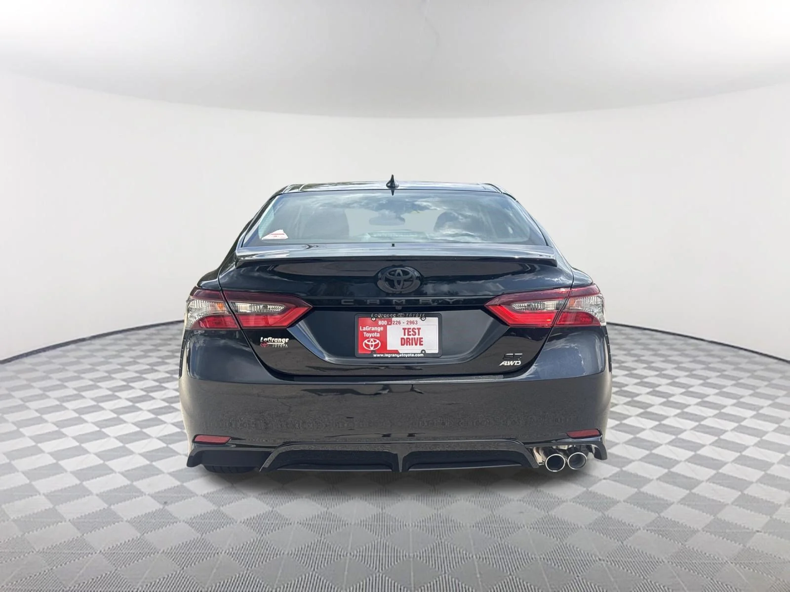 Used 2021 Midnight Black Metallic Toyota SE image 6