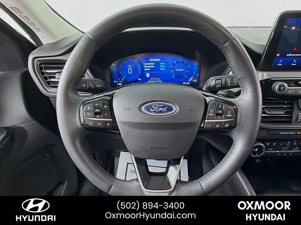 Used 2021 Antimatter Blue Metallic Ford Titanium image 11