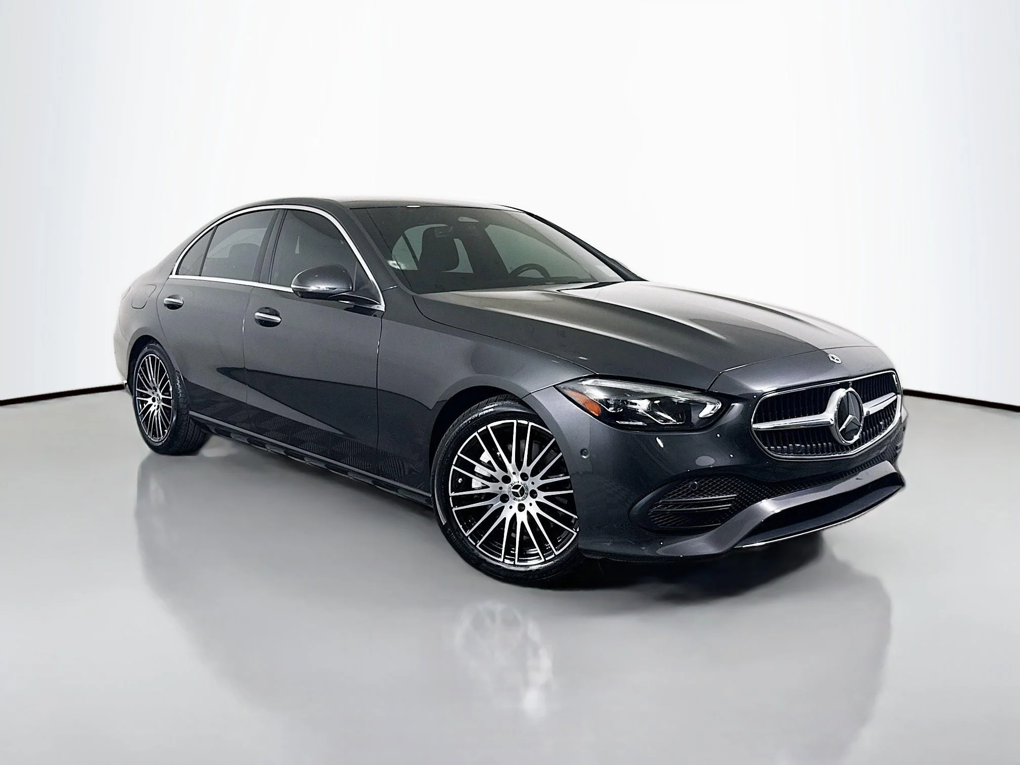 Used 2022 Graphite Gray Metallic Mercedes-Benz C 300 image 1