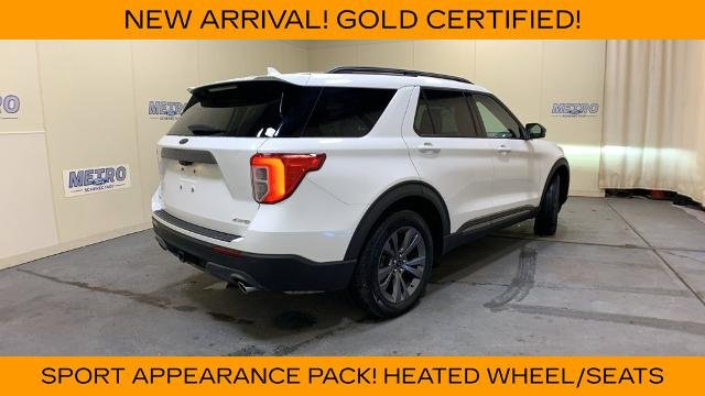 Certified Used 2023 White Metallic Ford XLT image 52