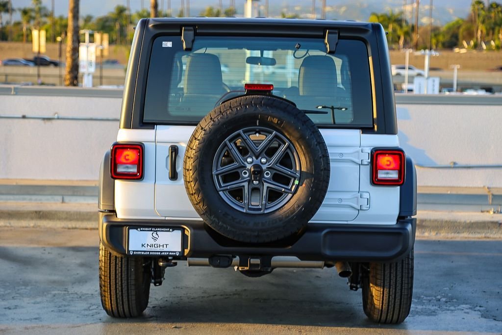 New 2026 Bright White Clearcoat Jeep Sport image 8