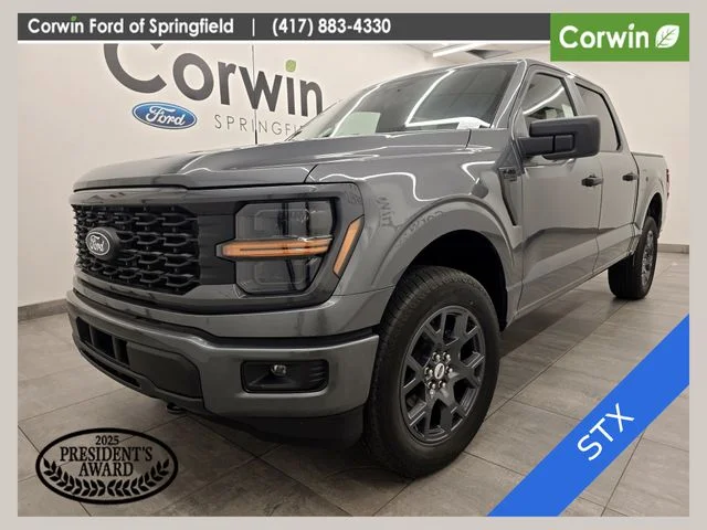 New 2026 Carbonized Gray Metallic Ford STX® image 1
