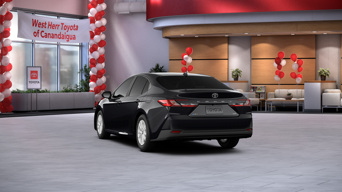 New 2026 Midnight Black Metallic Toyota LE image 15