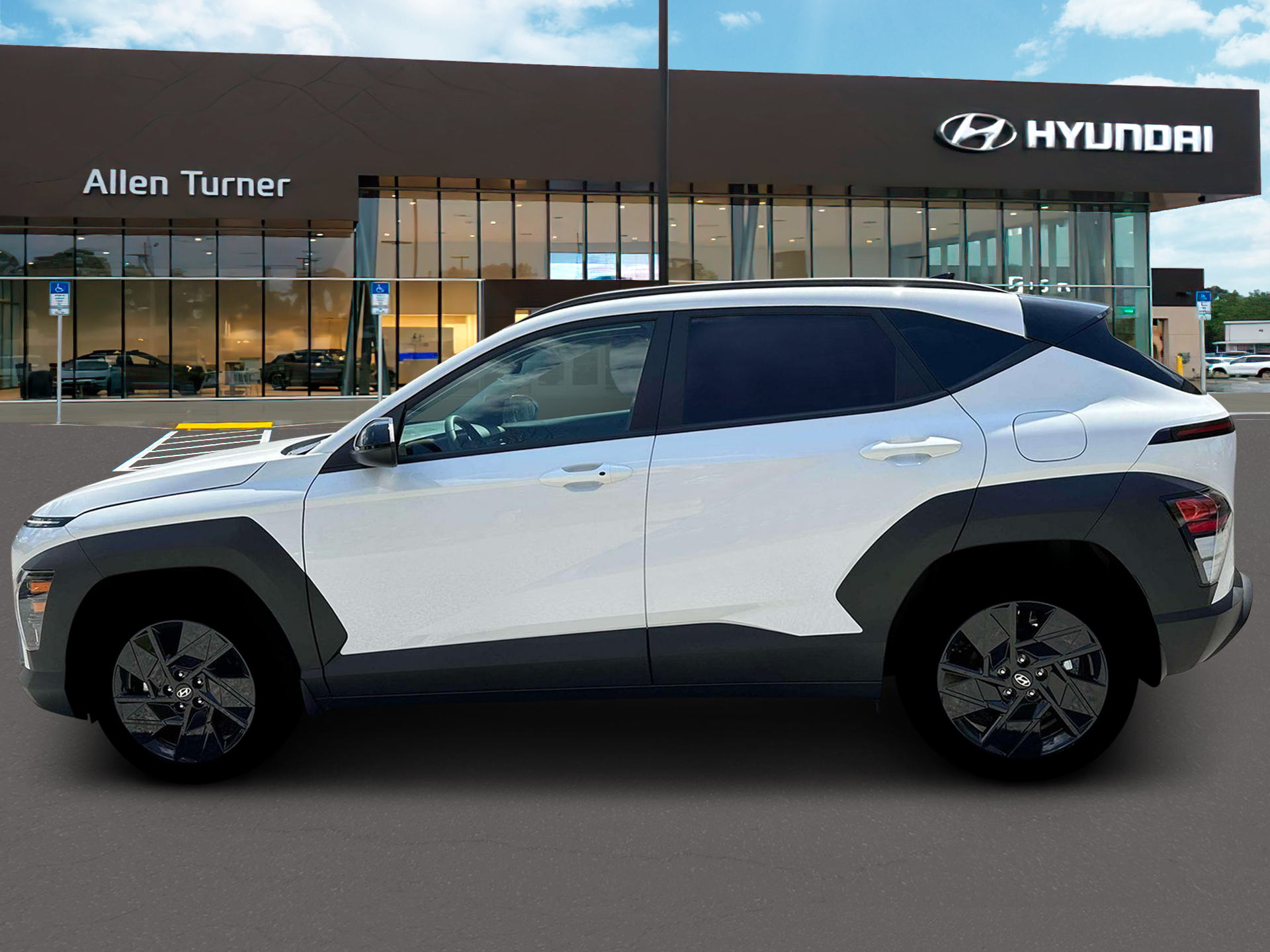 New 2026 Atlas White Hyundai SEL Sport FWD image 3