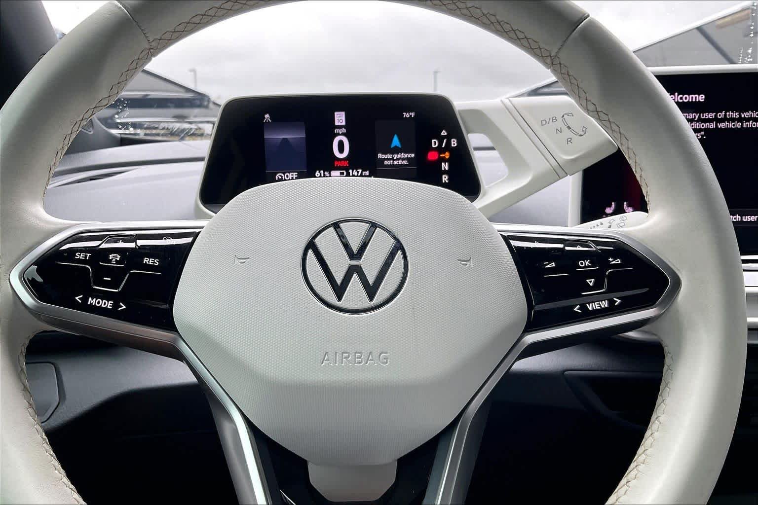 Used 2021 Glacier White Metallic/Black Roof Volkswagen 1st Edition image 33