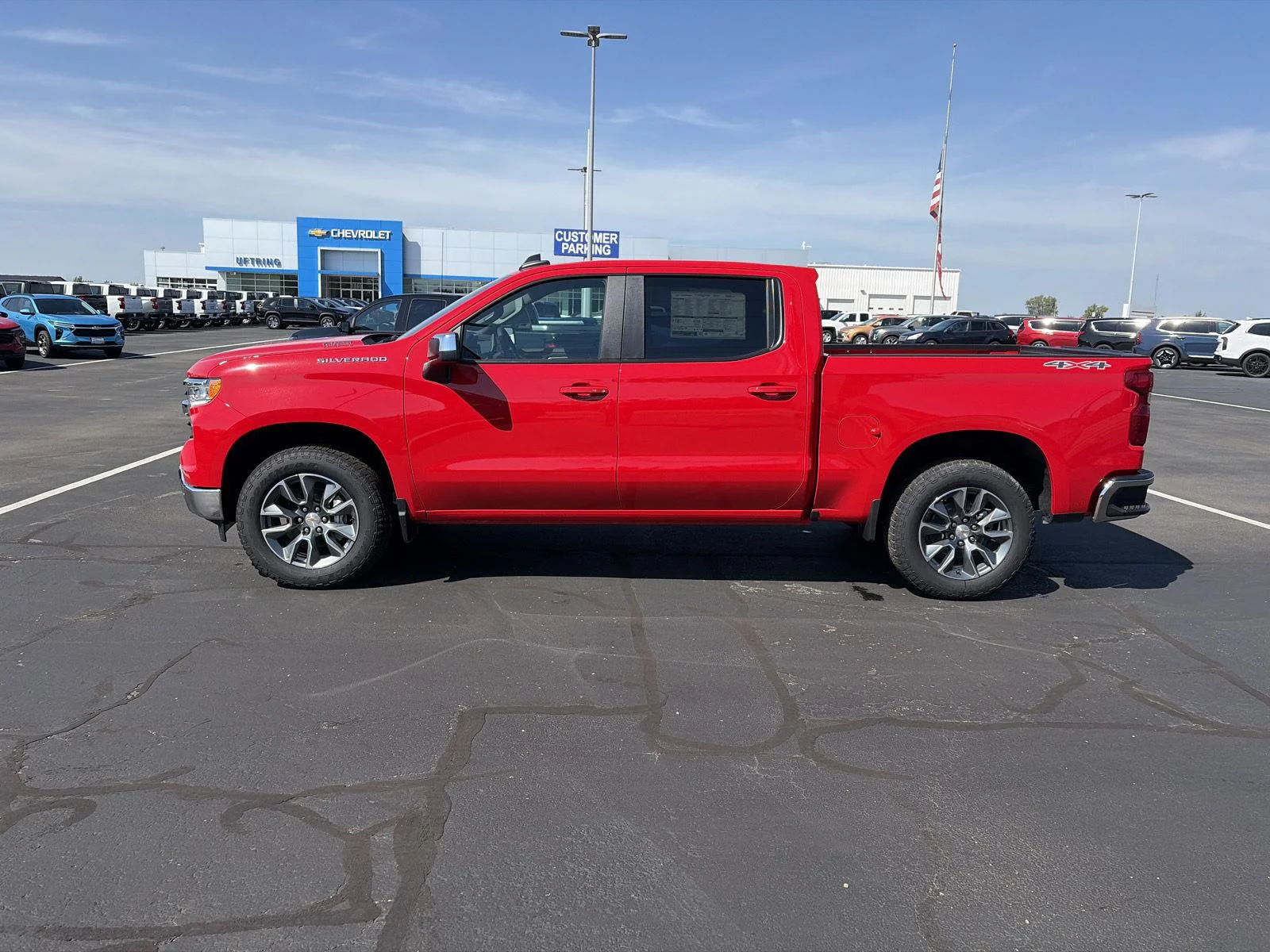 New 2026 Red Hot Chevrolet LT image 8