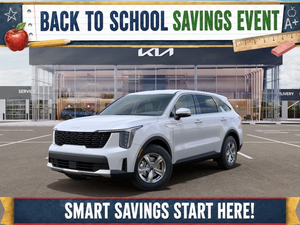 New 2026 Glacial White Pearl Kia LX image 1