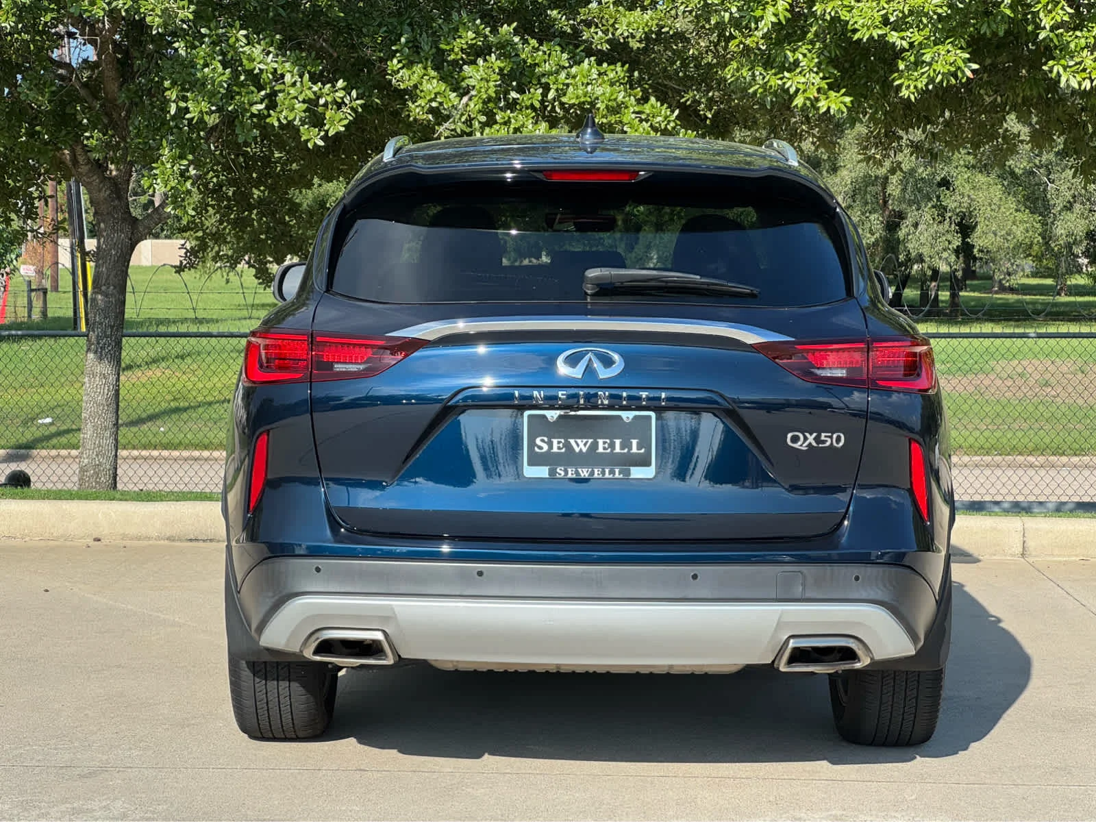 Certified Used 2023 Hermosa Blue INFINITI LUXE image 7