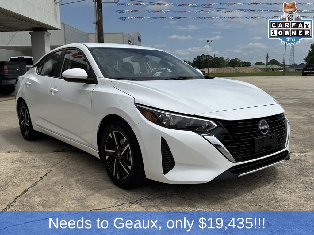 Used 2025 Nissan Sentra SV with VIN 3N1AB8CV6SY322478 for sale in LaPlace, LA