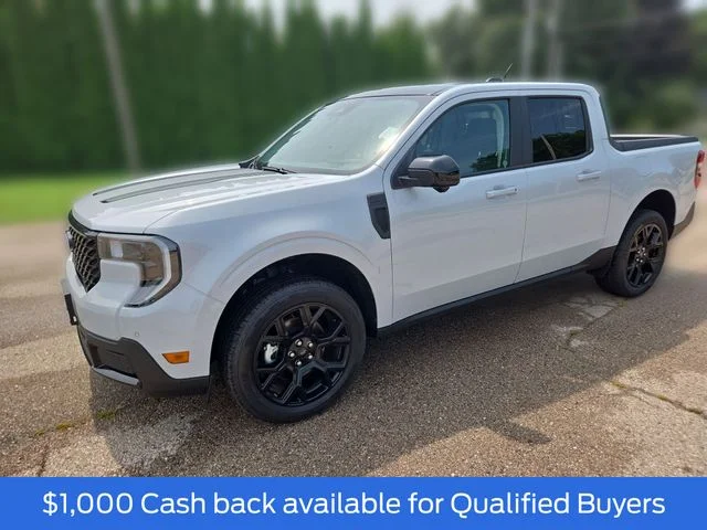 New 2026 Space White Metallic Ford Lariat® image 1