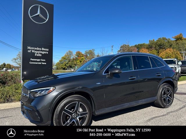 Certified Used 2025 Gray Mercedes-Benz GLC 350e image 1