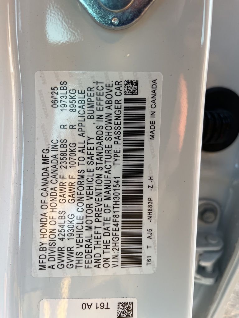 2026 Honda Civic Sport - Photo 10