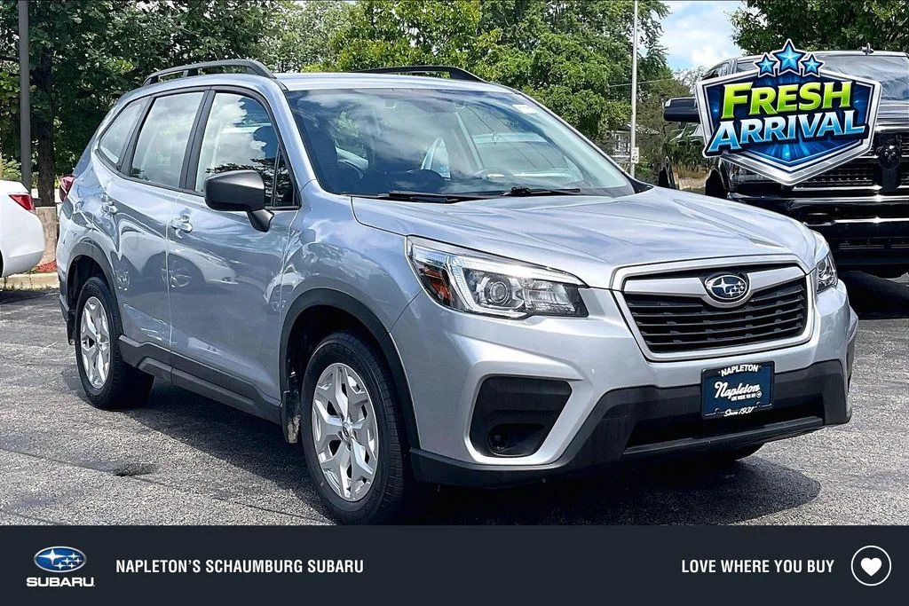 Used 2019 Silver Subaru Base image 1
