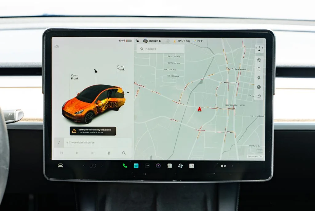 Used 2022 Gray Tesla Performance image 13