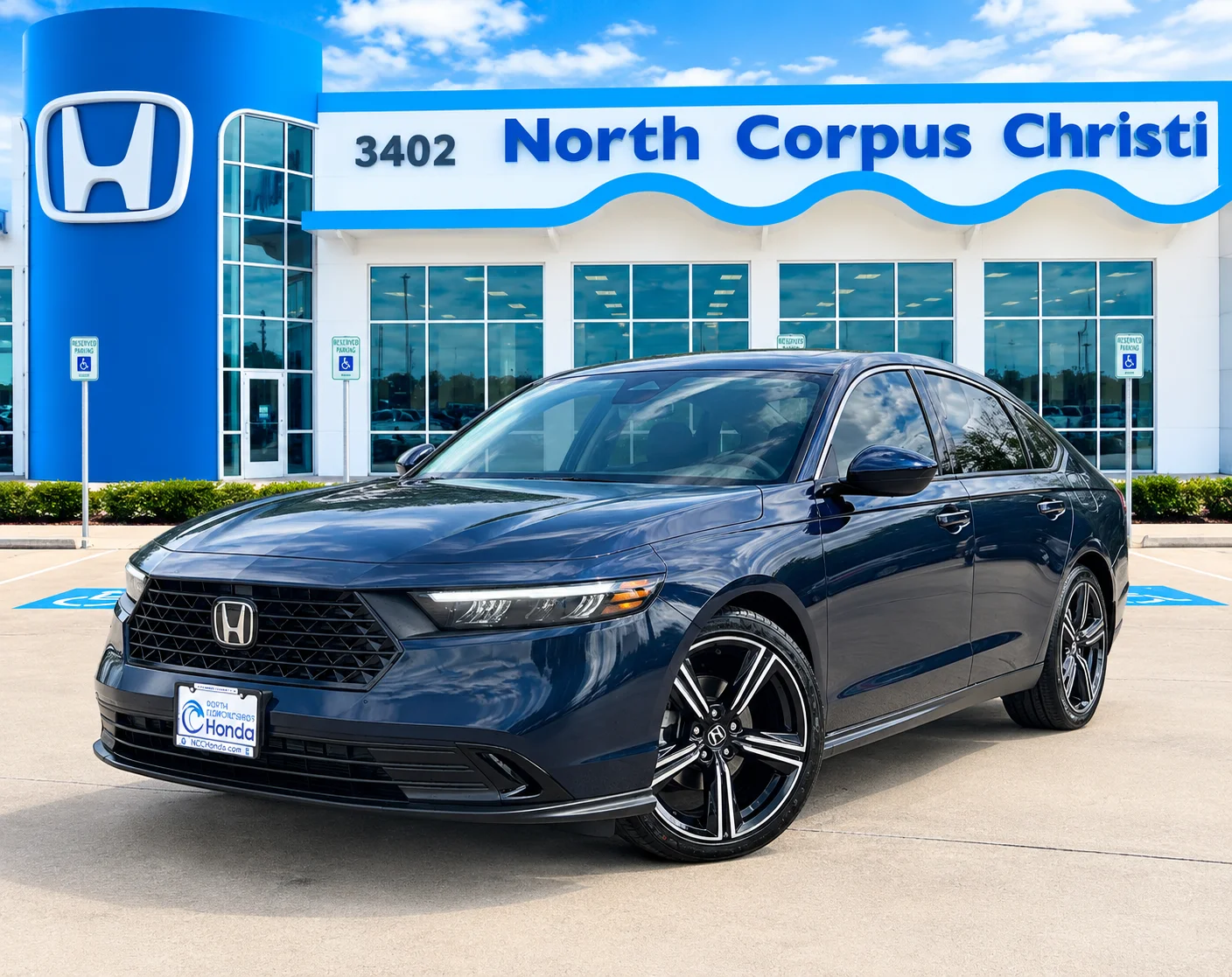 New 2026 Canyon River Blue Metallic Honda SE image 1