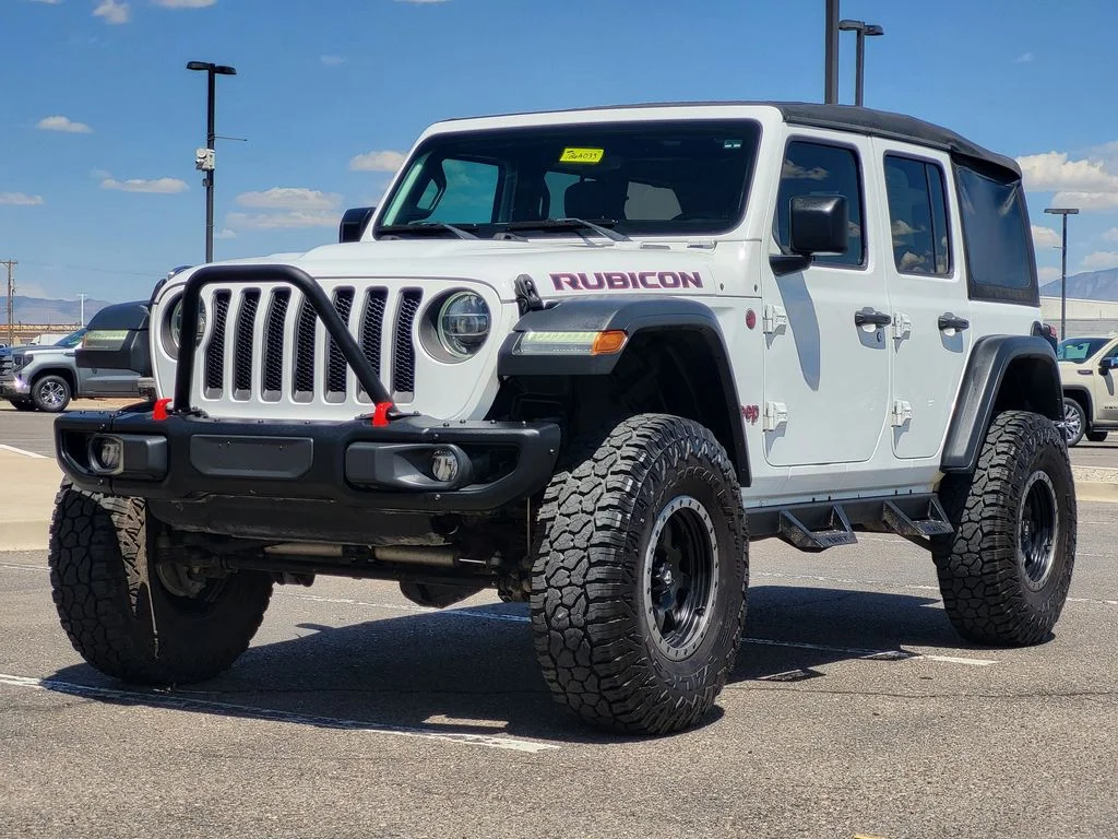 Used 2019 White Jeep Rubicon image 4