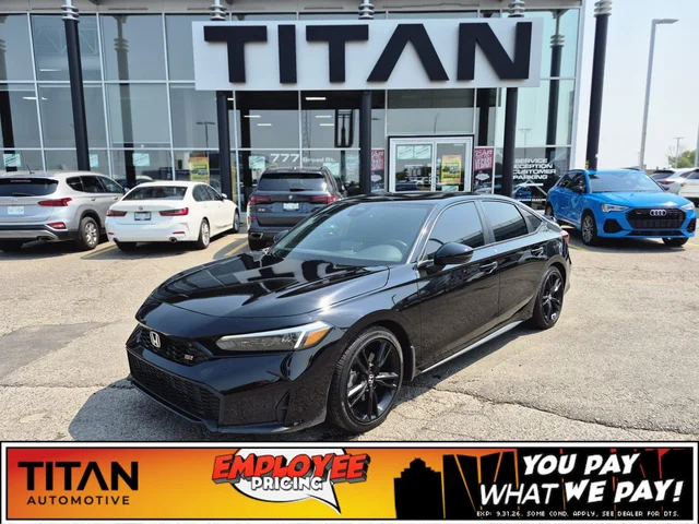 2026 Honda Civic Si Manual*6spd Manual | Adaptive Cruise | Nav | Bose | Htd Bucket Seats | Sunroof | Htd Wheel