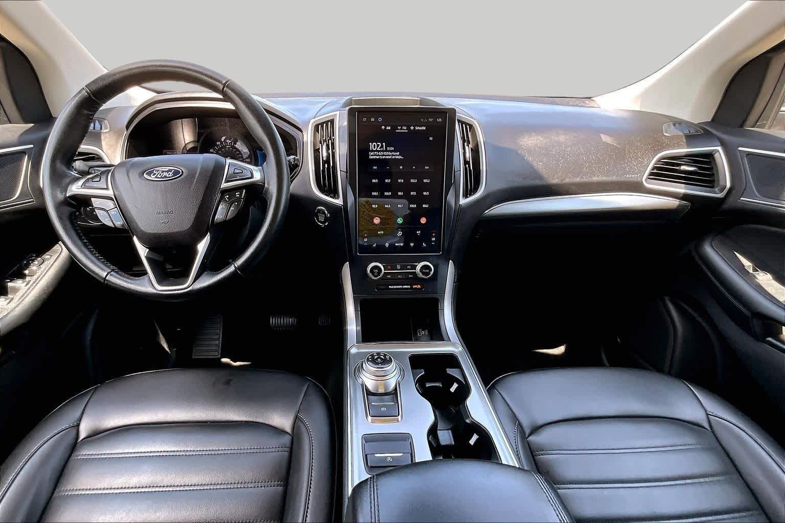 Used 2022 Carbonized Gray Metallic Ford SEL image 16