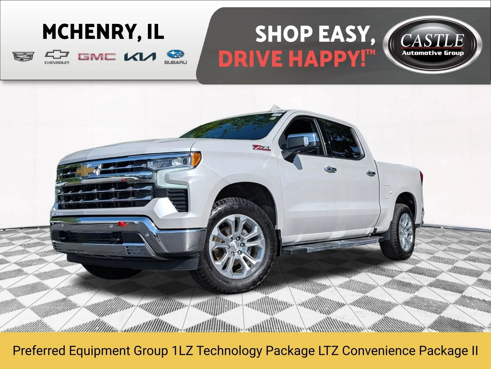 Used 2024 Iridescent Pearl Tricoat Chevrolet LTZ image 1