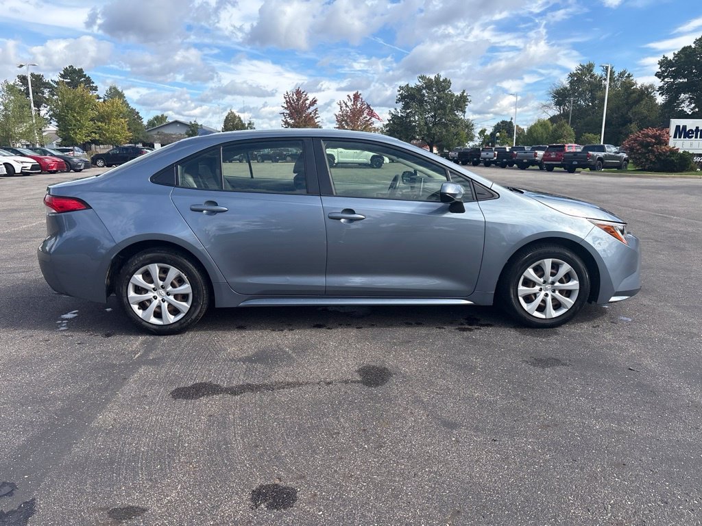 Certified Used 2020 Blue Toyota LE image 7