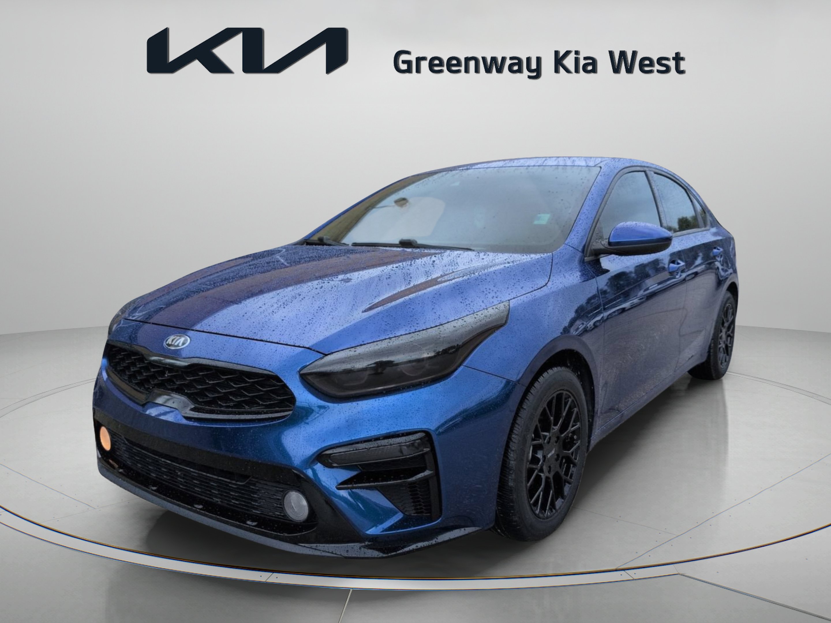 Certified Used 2021 Deep Sea Blue Kia LXS image 2
