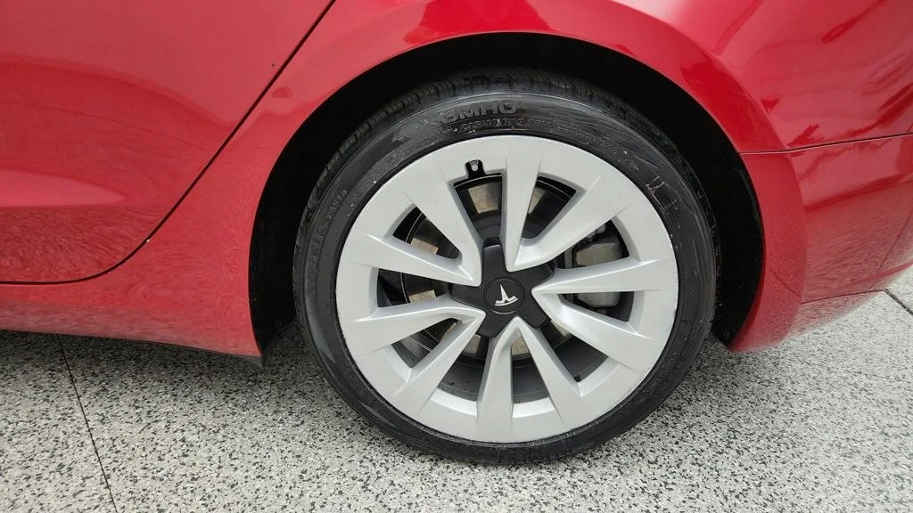 Used 2023 Red Multi-Coat Tesla RWD w/ 19