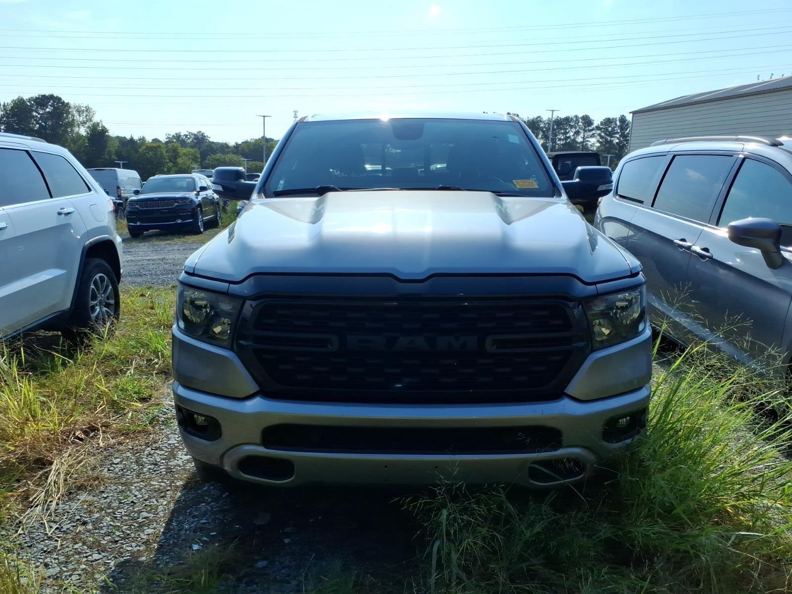Used 2022 Billet Silver Metallic Clearcoat Ram Big Horn image 3
