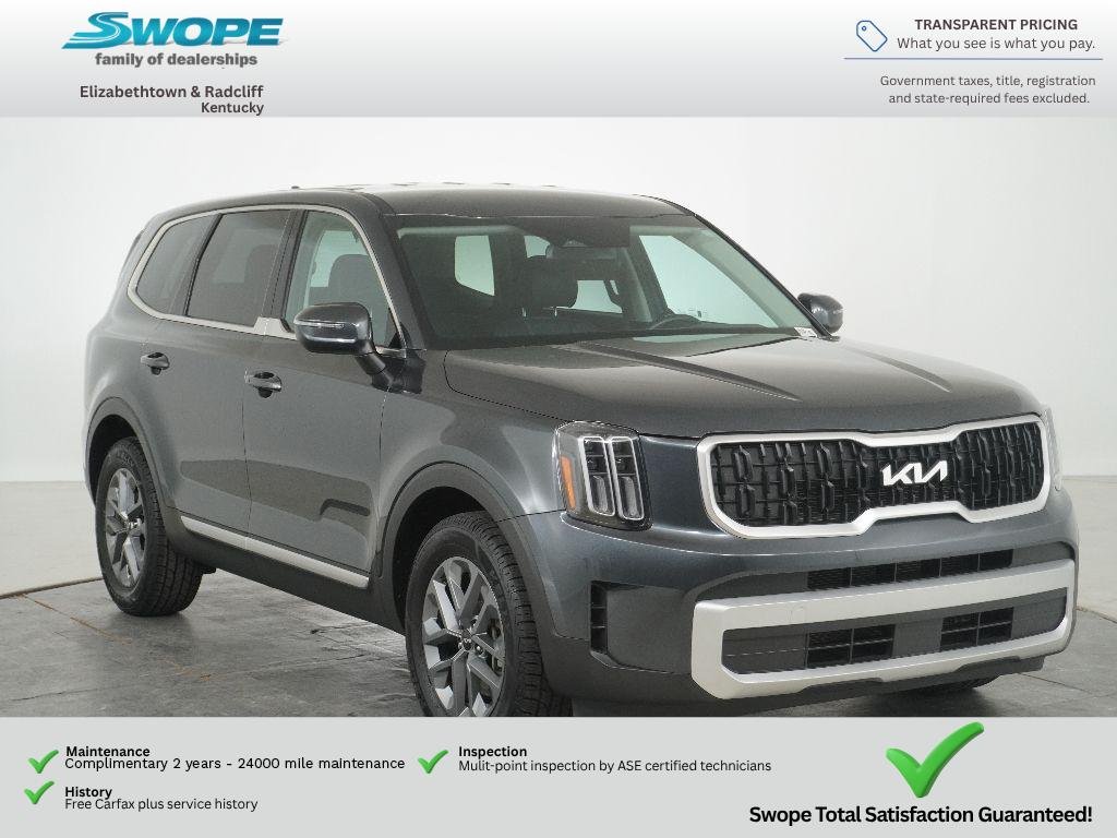 Used 2024 Gravity Gray Kia LX image 1
