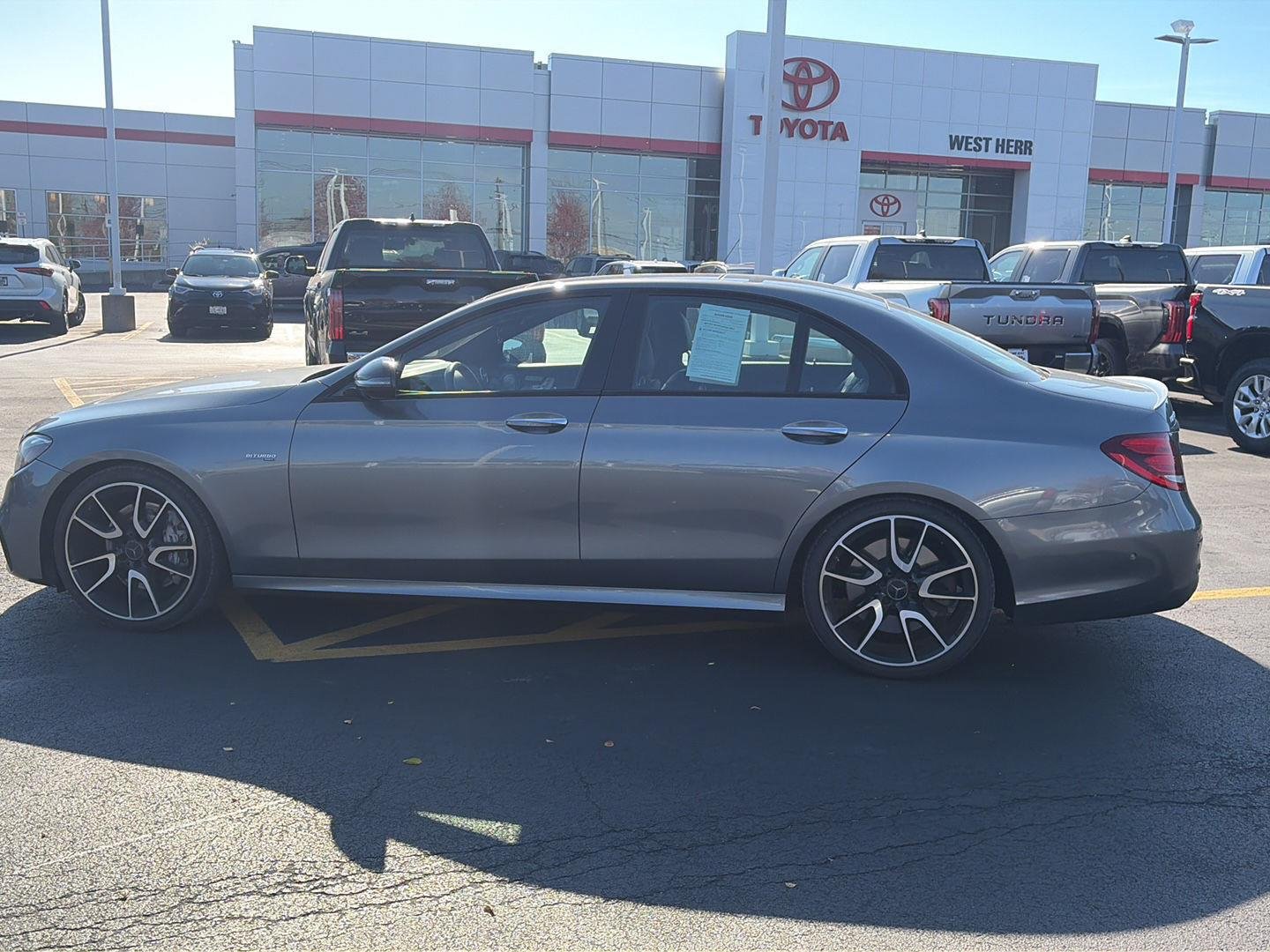 Used 2018 designo Selenite Grey Magno (Matte Finish) Mercedes-Benz AMG® E 43 image 6