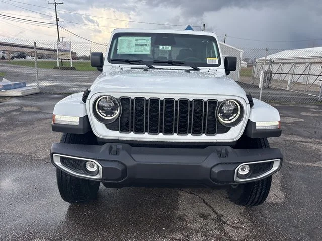 New 2026 Bright White Clear-Coat Exterior Paint Jeep Sahara image 8