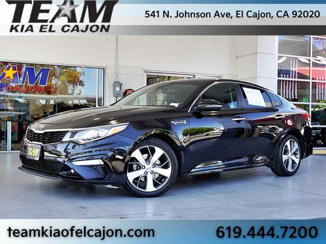 Used 2019 Kia Optima S with VIN 5XXGT4L39KG371016 for sale in El Cajon, CA