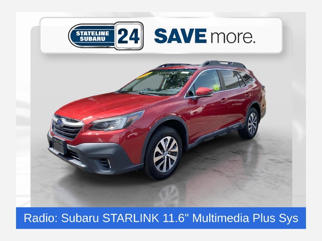 Used 2021 Red Subaru Premium image 1