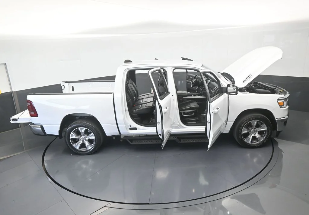 Used 2024 Bright White Clearcoat Ram Laramie image 70