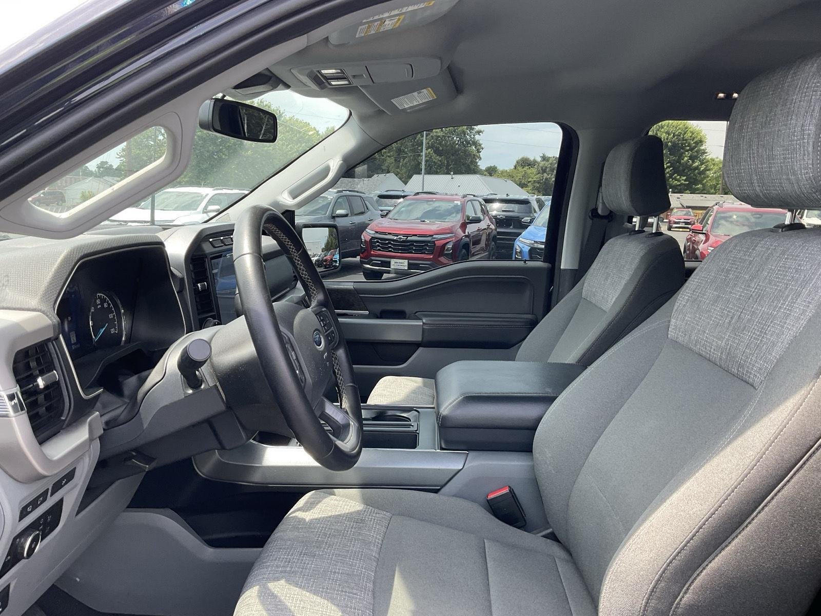 Used 2023 Antimatter Blue FORD XLT 4WD SUPERCREW 5.5
