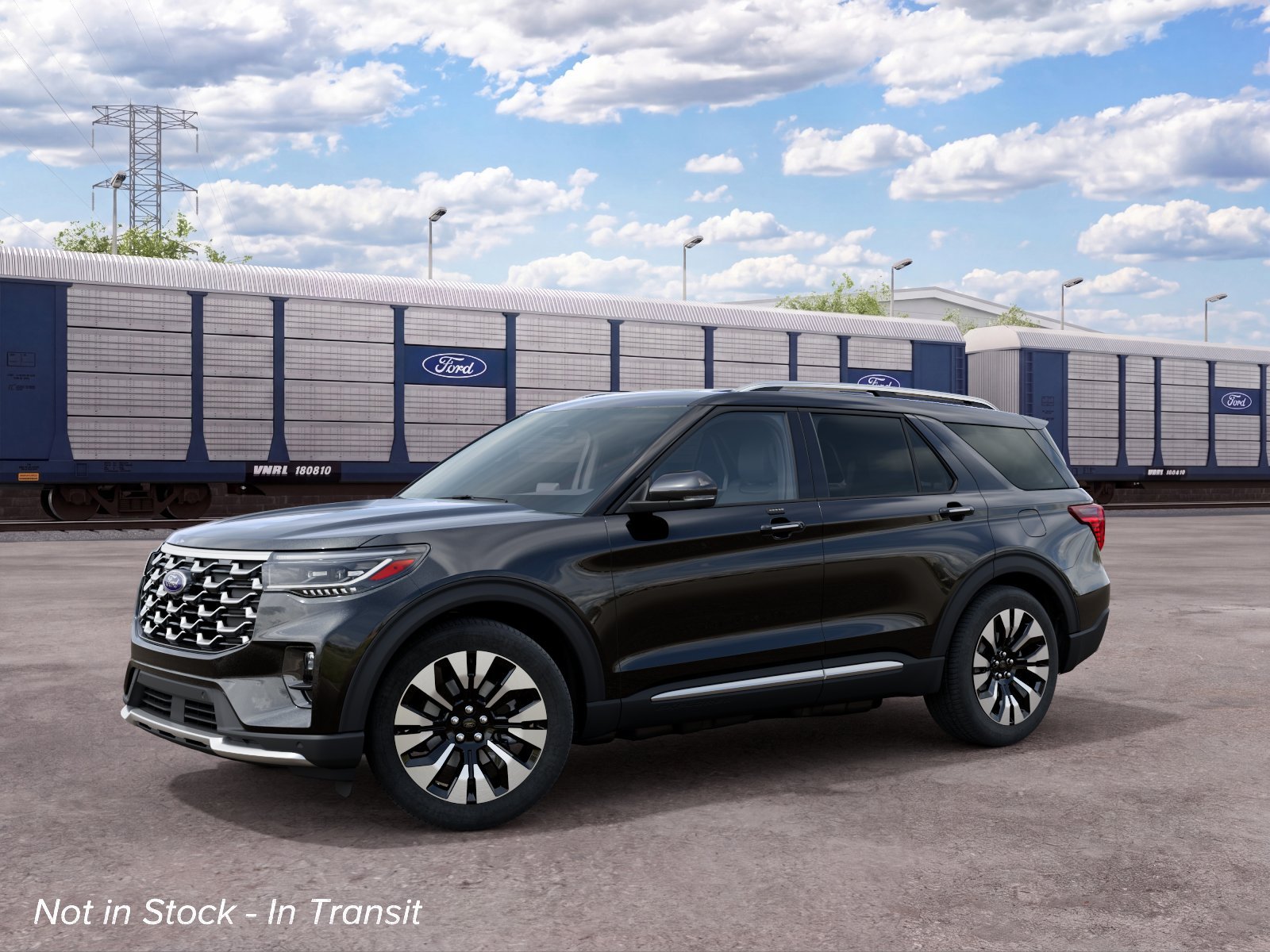New 2027 Agate Black Metallic Ford Platinum™ image 1