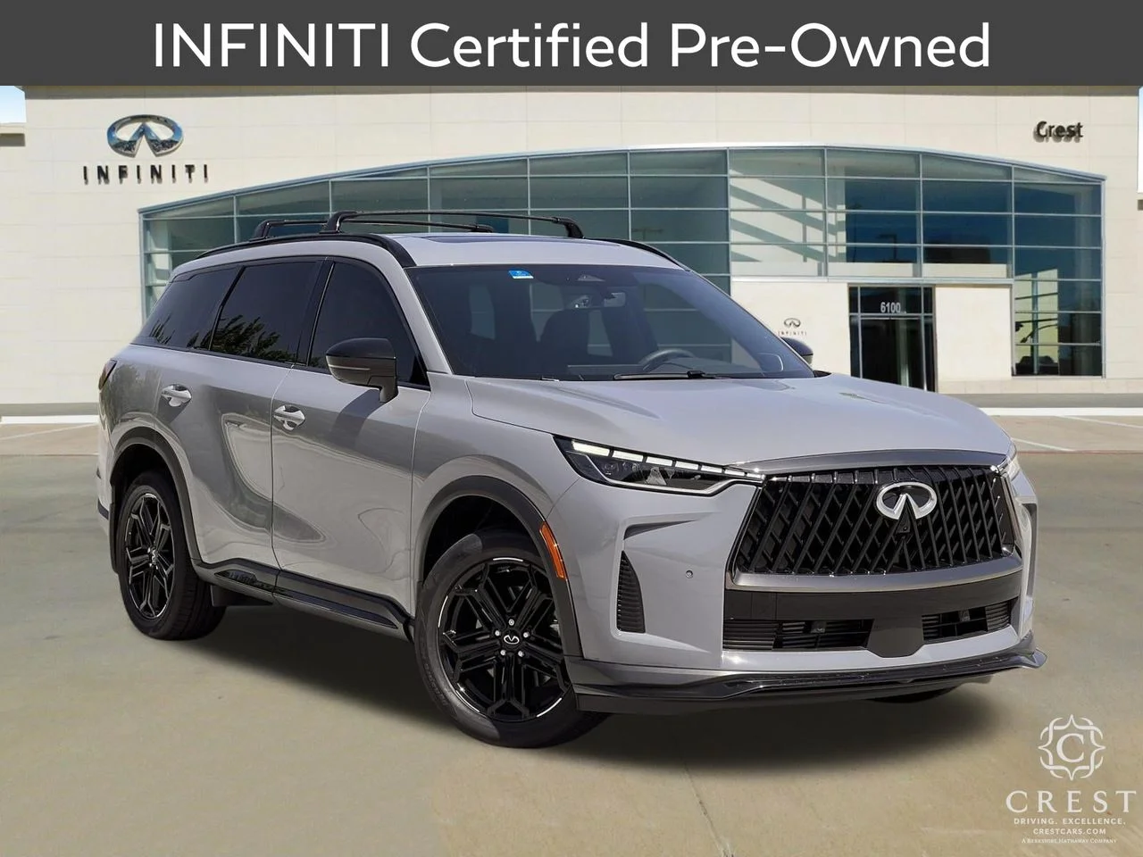 Certified Used 2026 Harbor Gray INFINITI SPORT image 1