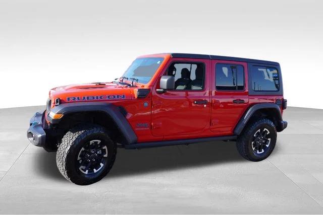 Certified Used 2025 Red Jeep Rubicon 4xe image 10