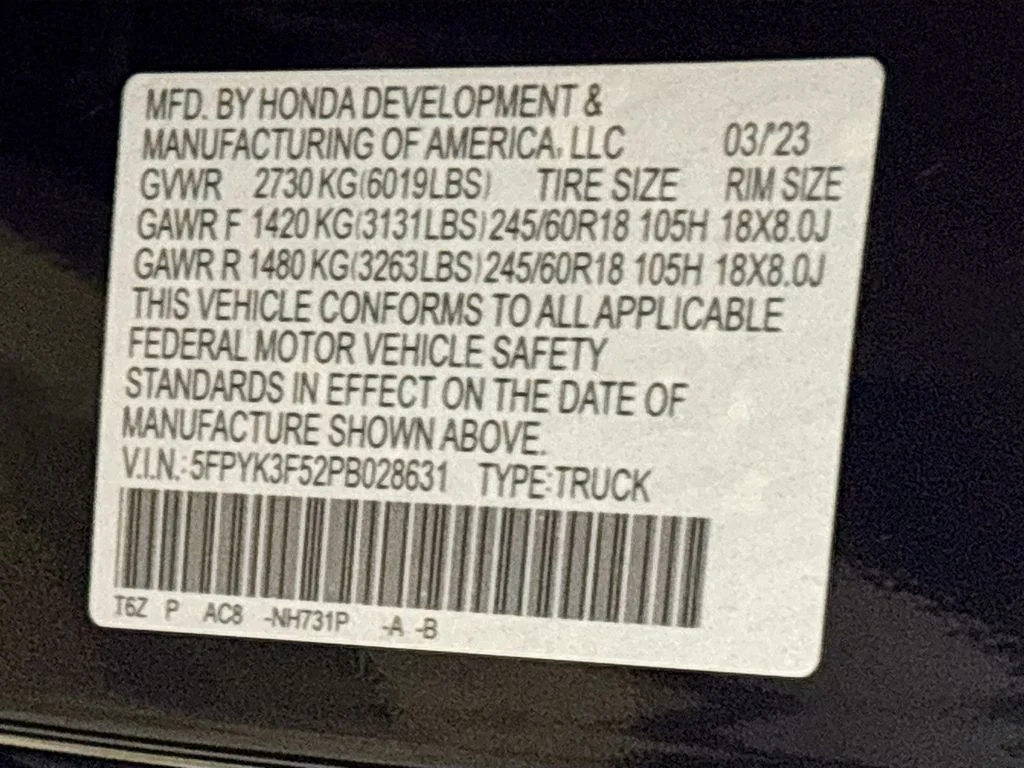 Used 2023 Black Honda RTL image 25