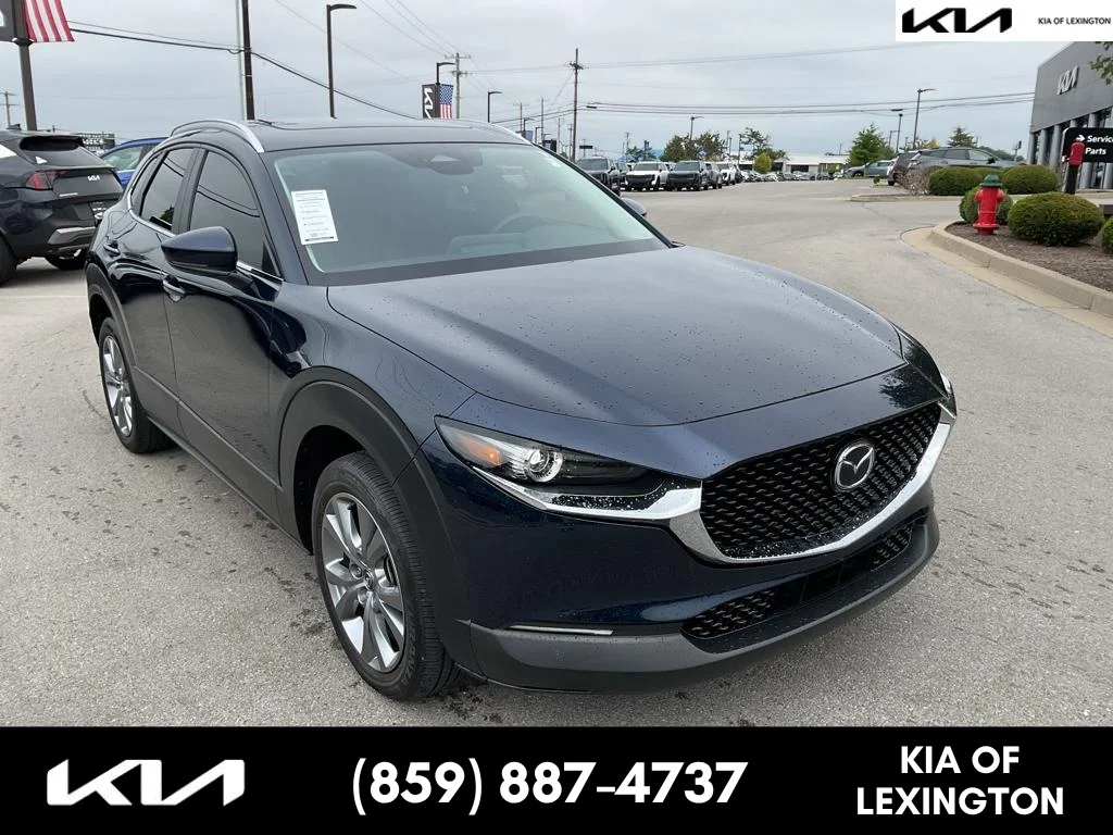 Used 2024 Deep Crystal Blue Mica Mazda 2.5 S Preferred Package image 1