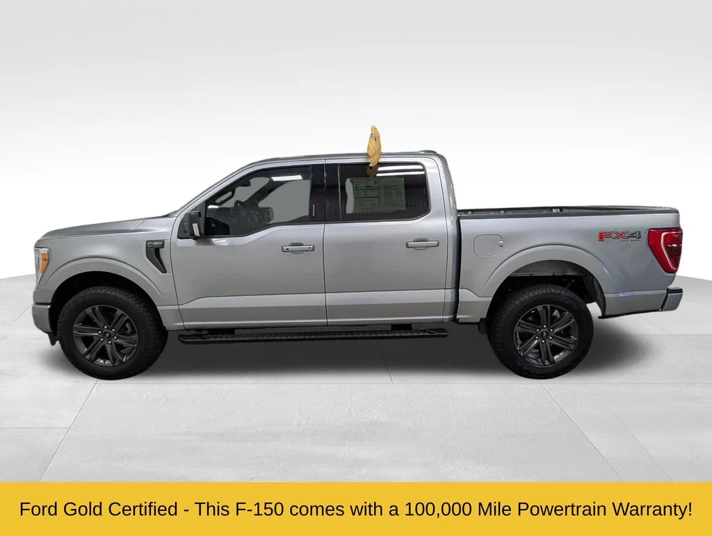 Certified Used 2023 Iconic Silver Metallic Ford XLT image 1