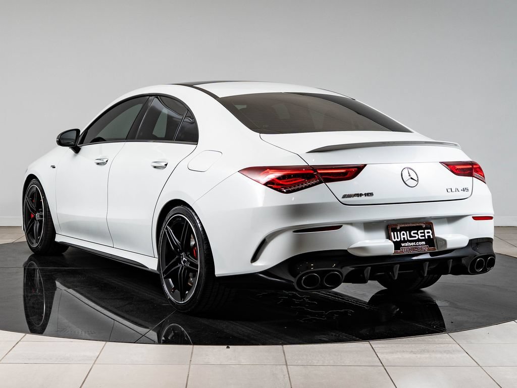Used 2023 Digital White Metallic Mercedes-Benz CLA 45 AMG® image 6