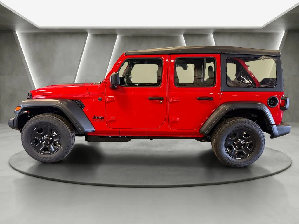 New 2026 Firecracker Red Clearcoat Jeep Sport image 4